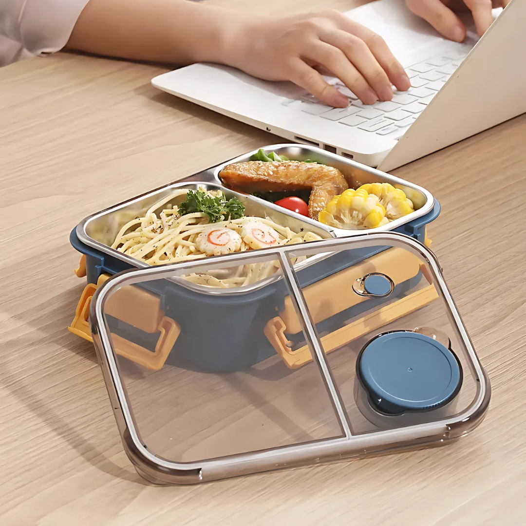 Insulated Food Container | Stainless Steel Food Storage with Leakproof Lid | Portable Meal Storage for Hot & Cold Food 5