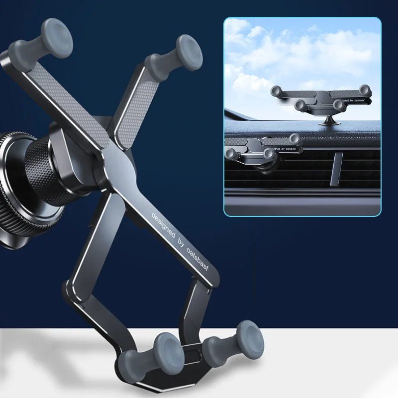 Invisible Air Vent Mount | Car Phone Holder with 360° Rotation | Hands-Free Navigation for Safe Driving 0