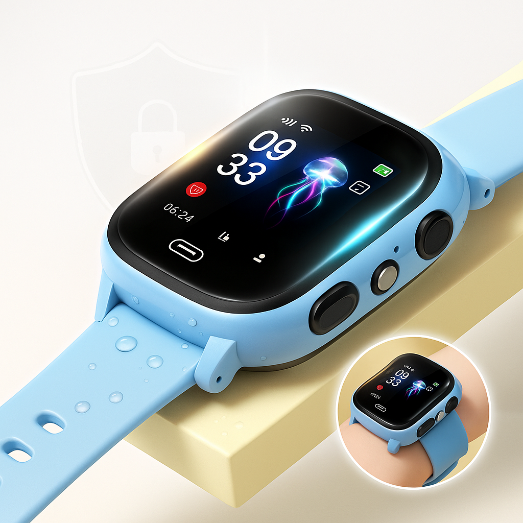 Kids Smartwatch | GPS Tracker with Video Calling & Waterproof Design | Fun & Safe Communication 1