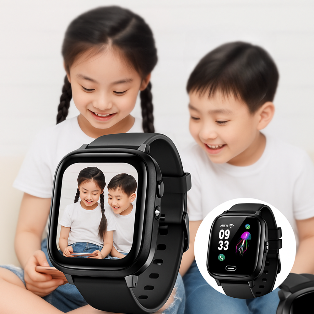 Kids Smartwatch | GPS Tracker with Video Calling & Waterproof Design | Fun & Safe Communication 4