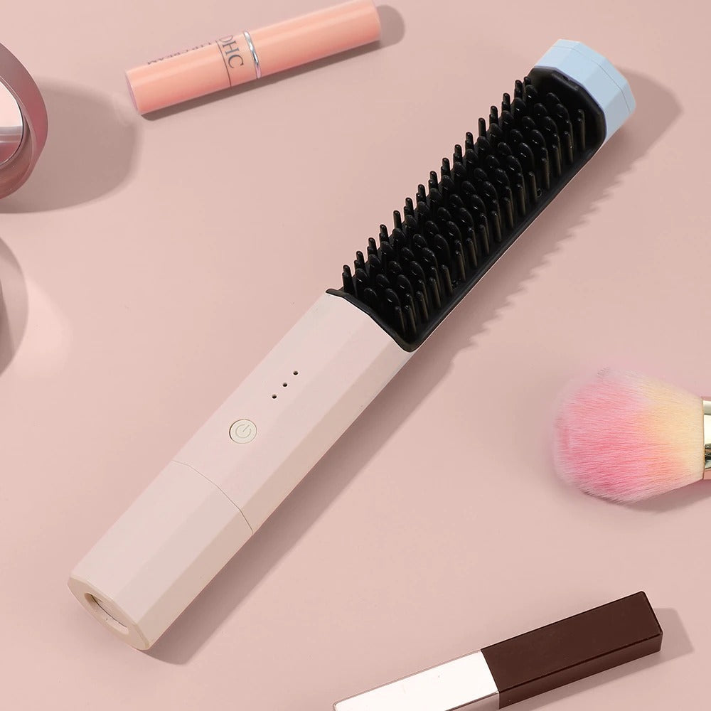 MagicComb™ | Cordless Hair Straightening Brush with USB Charging | Quick Heat-Up for Effortless Styling 4