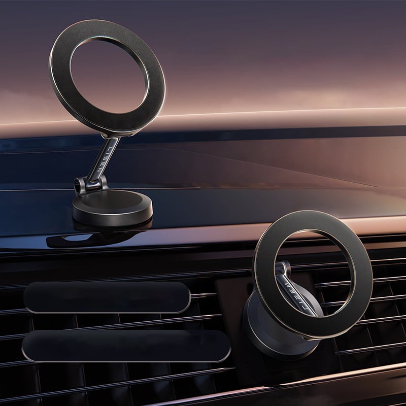 MagnetMount | Magnetic Car Phone Holder with 360° Rotation | Secure Grip for Safe Driving 3