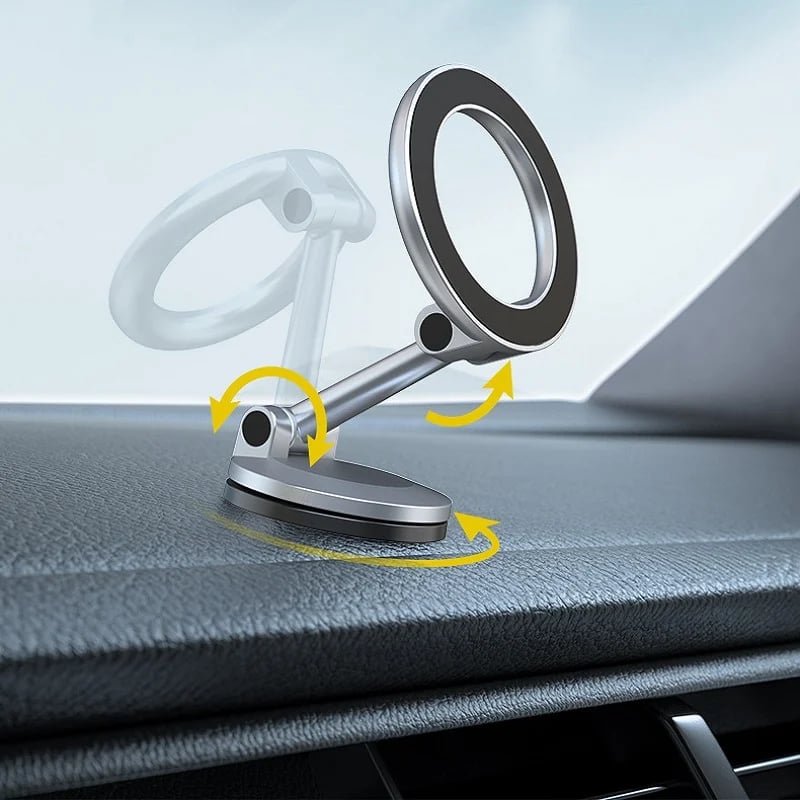 MagnetMount | Magnetic Car Phone Holder with 360° Rotation | Secure Grip for Safe Driving 5