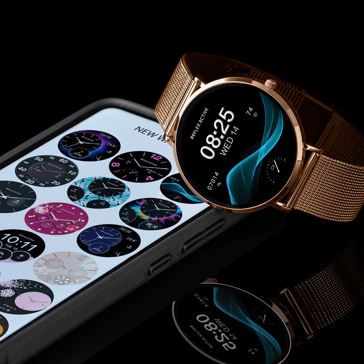Modern Smart Watch | AMOLED Fitness Tracker with Built-In Calling | Stylish Design for Active Lifestyle 3