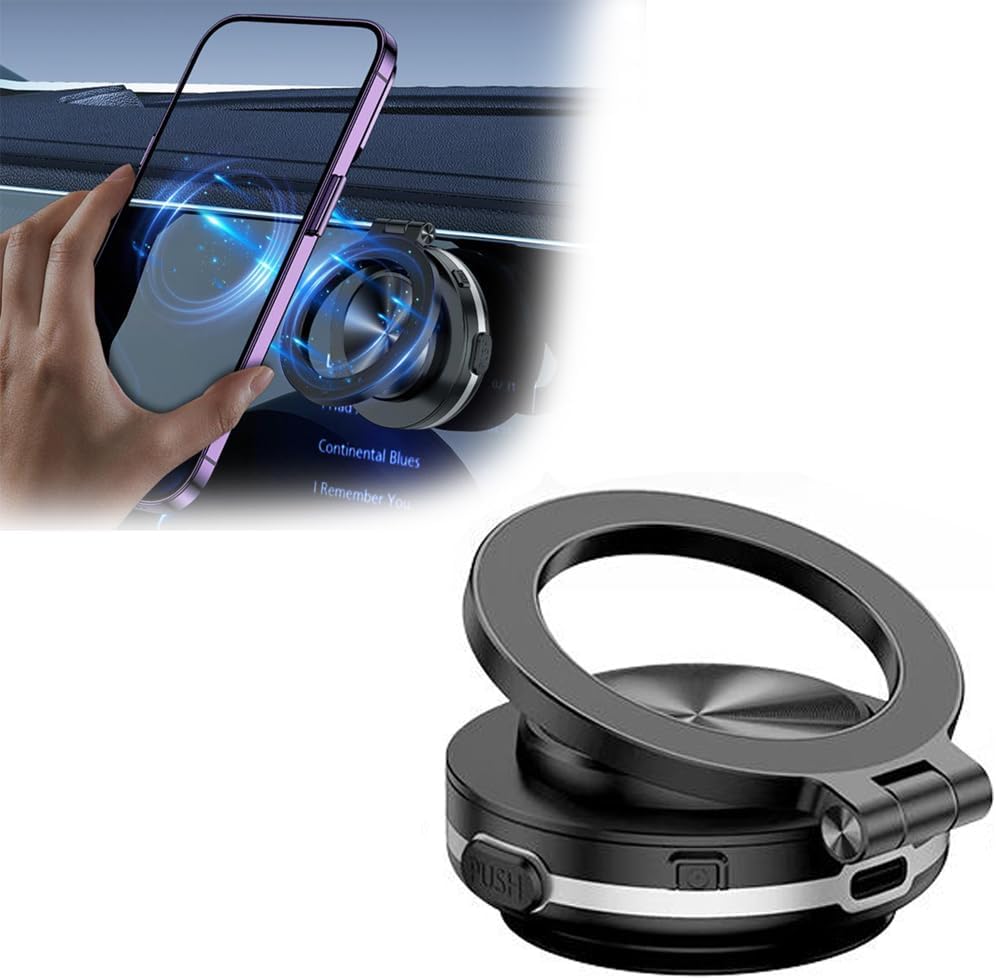 OctoHold | Car Phone Holder with 360° Rotation &amp; Strong Suction | Hands-Free Convenience for All Smartphones 0