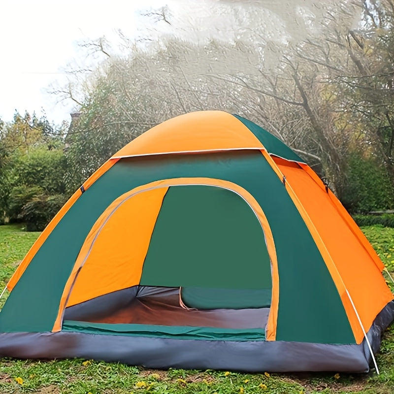Outdoor Adventure | Pop Up Camping Tent with Lightweight Design & Zipped Door for Easy Setup 0