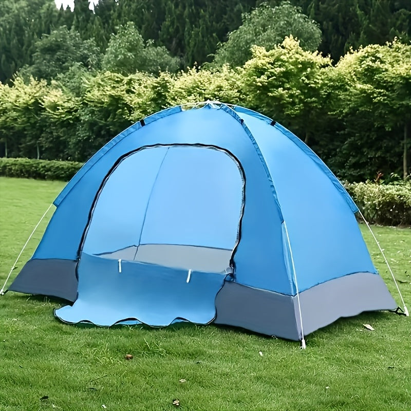 Outdoor Adventure | Pop Up Camping Tent with Lightweight Design & Zipped Door for Easy Setup 1