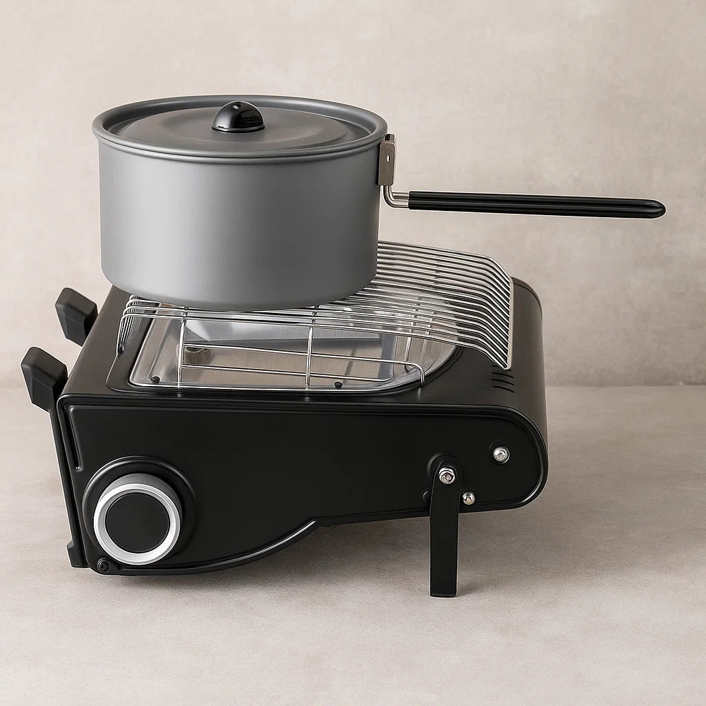 Outdoor Companion | Portable Gas Heater with Piezoelectric Ignition | Lightweight Design for Camping Comfort 1