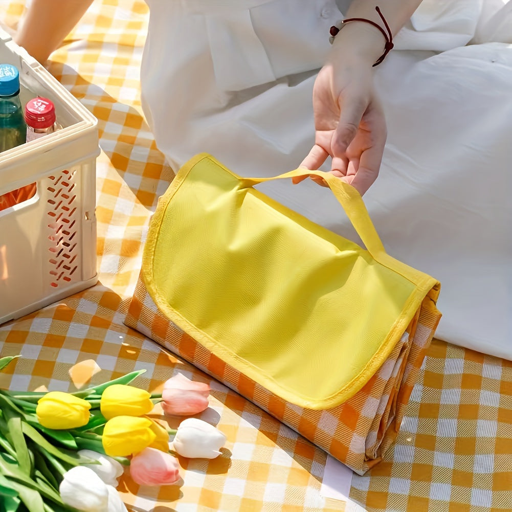 Outdoor Essentials | Waterproof Picnic Blanket with Sand-Resistant Surface | Lightweight & Foldable Mat for Comfort 5