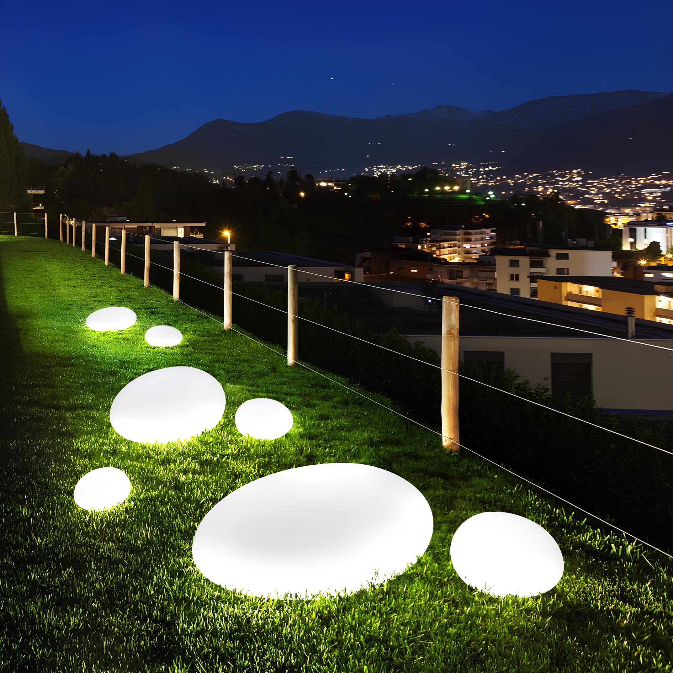Outdoor Glow | Solar Garden Lights with Remote Control & 16 Color Options | Weather-Resistant Design for Stunning Ambience 2
