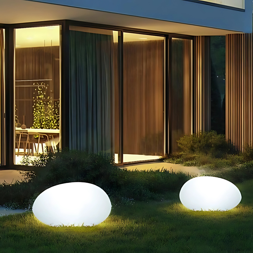 Outdoor Glow | Solar Garden Lights with Remote Control & 16 Color Options | Weather-Resistant Design for Stunning Ambience 4