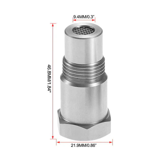 Oxygen O2 Sensor Adapter | Mini Catalytic Converter for Enhanced Performance | Eliminate Check Engine Light in Modified Exhaust Systems 2