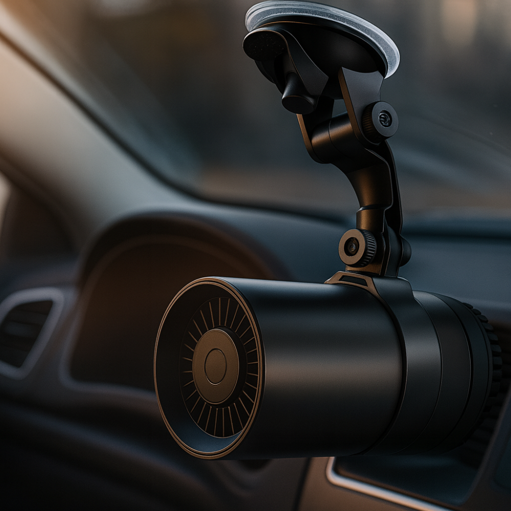 Portable 12V Car Heater | Instant Heating & Cooling Defroster for Year-Round Comfort 0