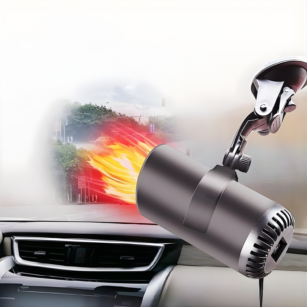 Portable 12V Car Heater | Instant Heating & Cooling Defroster for Year-Round Comfort 3