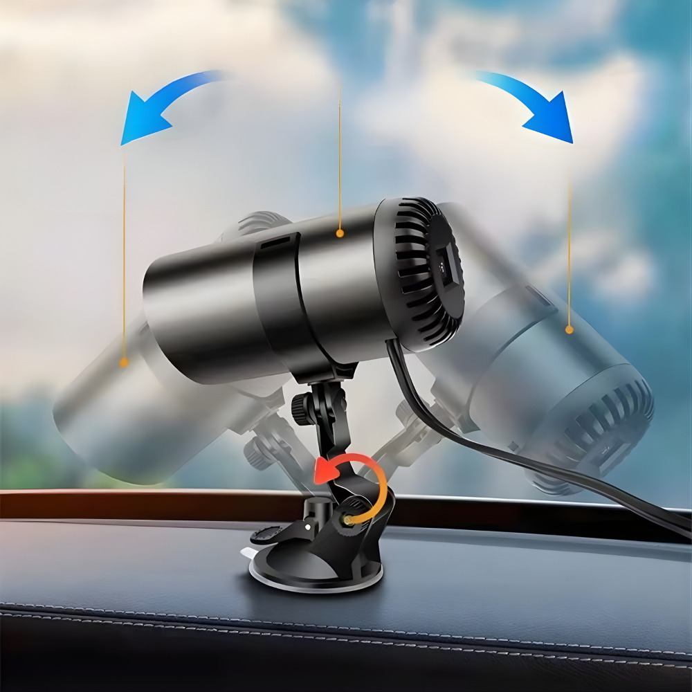 Portable 12V Car Heater | Instant Heating & Cooling Defroster for Year-Round Comfort 4
