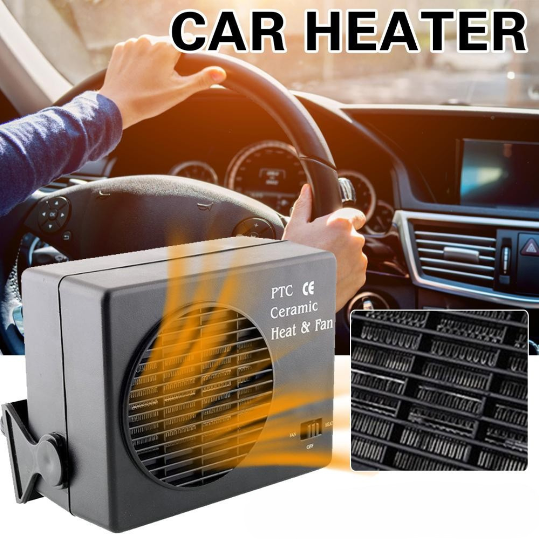Portable Car Heater | 12V Ceramic Defroster Fan with Fast Heating | Compact Solution for Winter Comfort 2