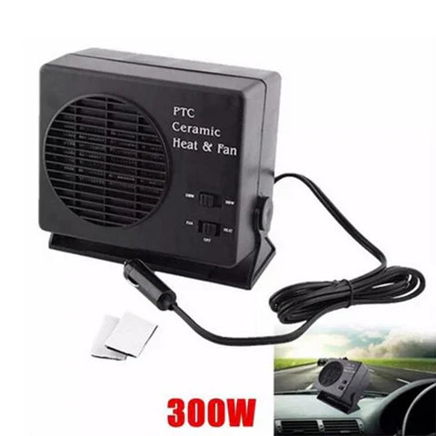 Portable Car Heater | 12V Ceramic Defroster Fan with Fast Heating | Compact Solution for Winter Comfort 4