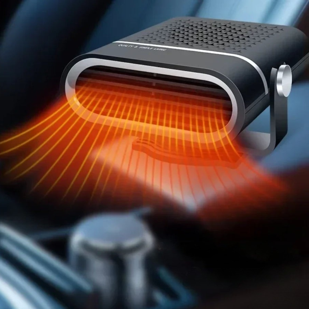 Portable Car Heater | 12V Fan Heater with Adjustable Airflow | Year-Round Comfort for Fast Demisting 1