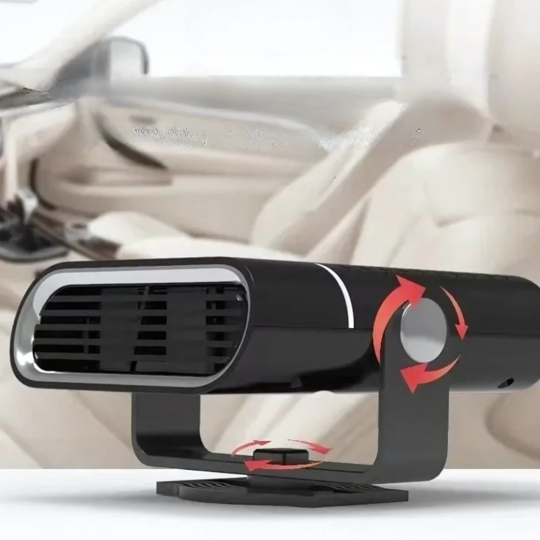 Portable Car Heater | 12V Fan Heater with Adjustable Airflow | Year-Round Comfort for Fast Demisting 3