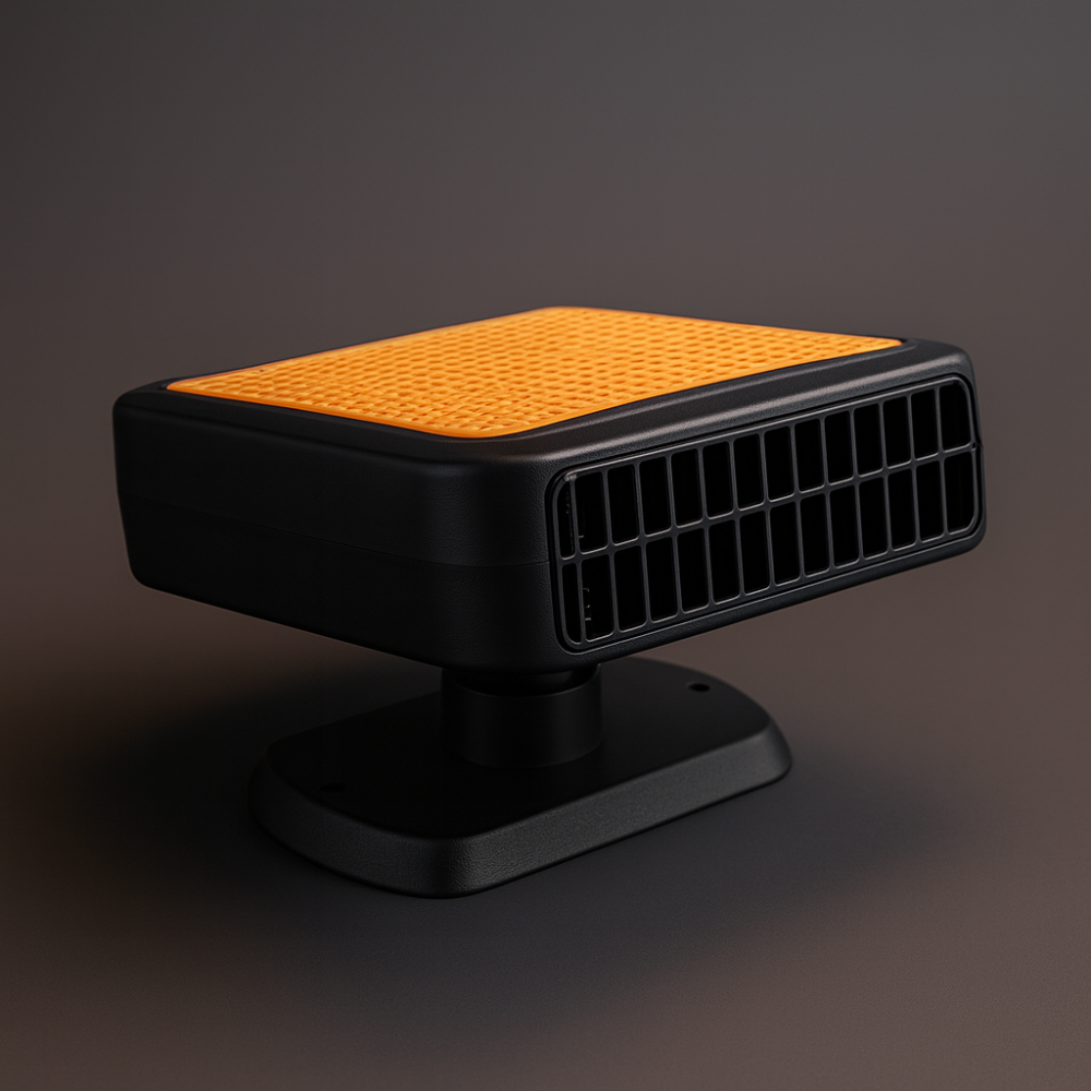 Portable Car Heater | 12V Windshield Defroster with Rapid Heating | Compact Design for Safe Winter Driving 1