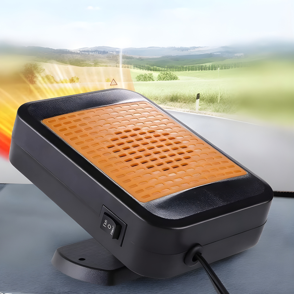 Portable Car Heater | 12V Windshield Defroster with Rapid Heating | Compact Design for Safe Winter Driving 2