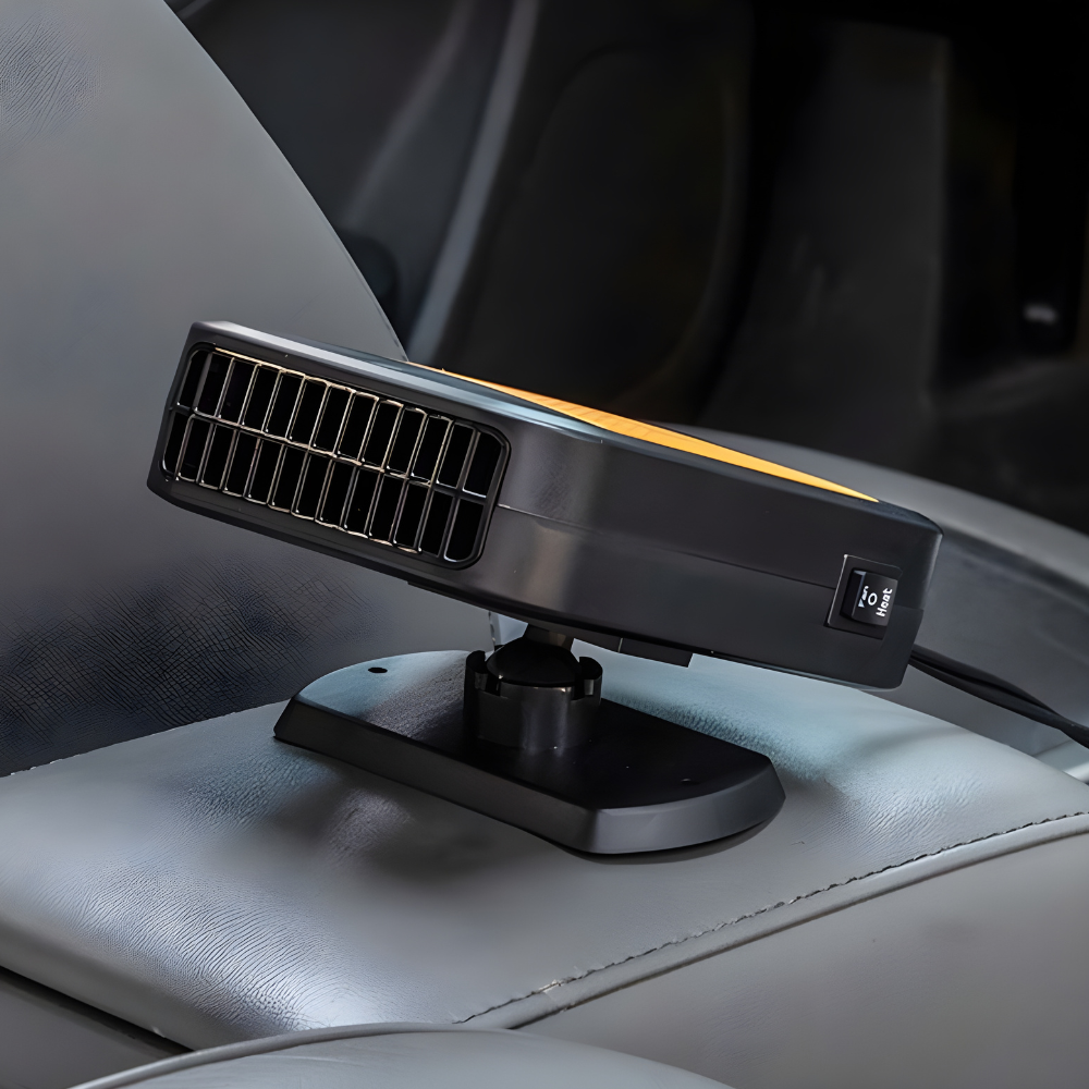 Portable Car Heater | 12V Windshield Defroster with Rapid Heating | Compact Design for Safe Winter Driving 3