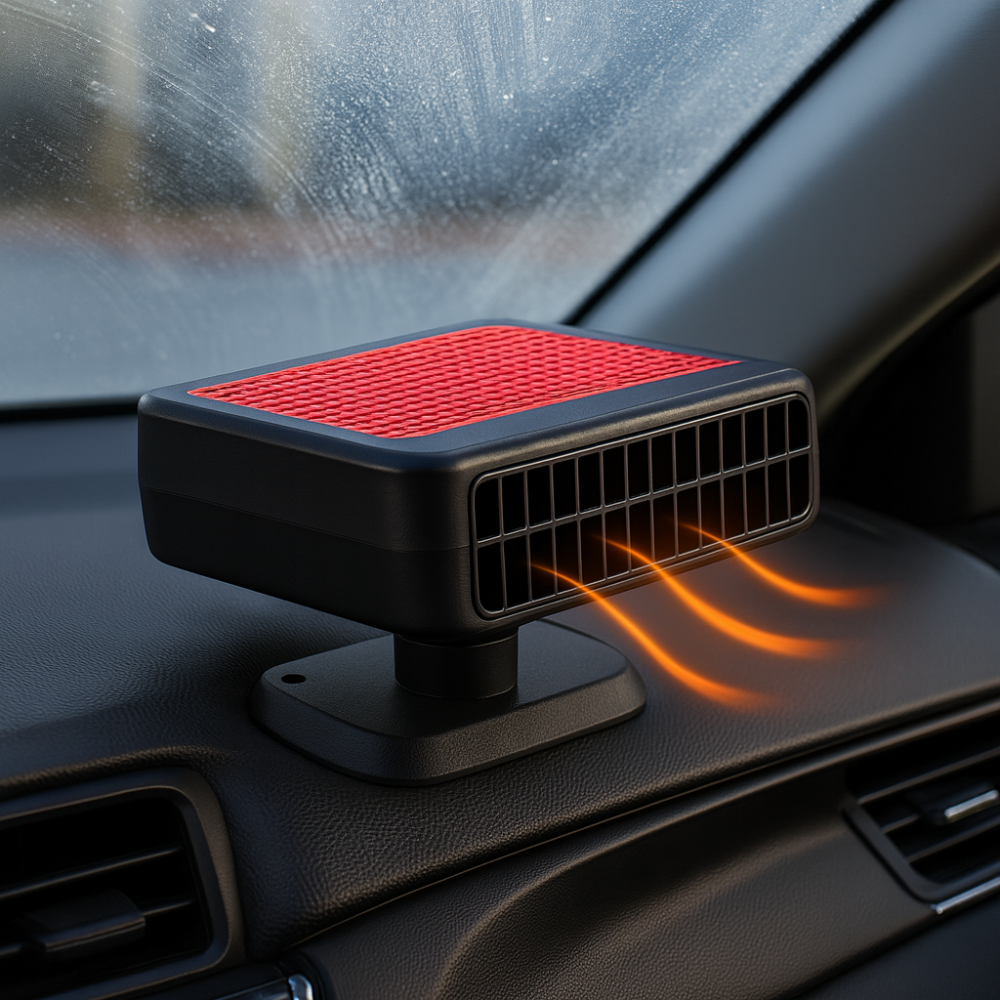 Portable Car Heater | 12V Windshield Defroster with Rapid Heating | Compact Design for Safe Winter Driving 5