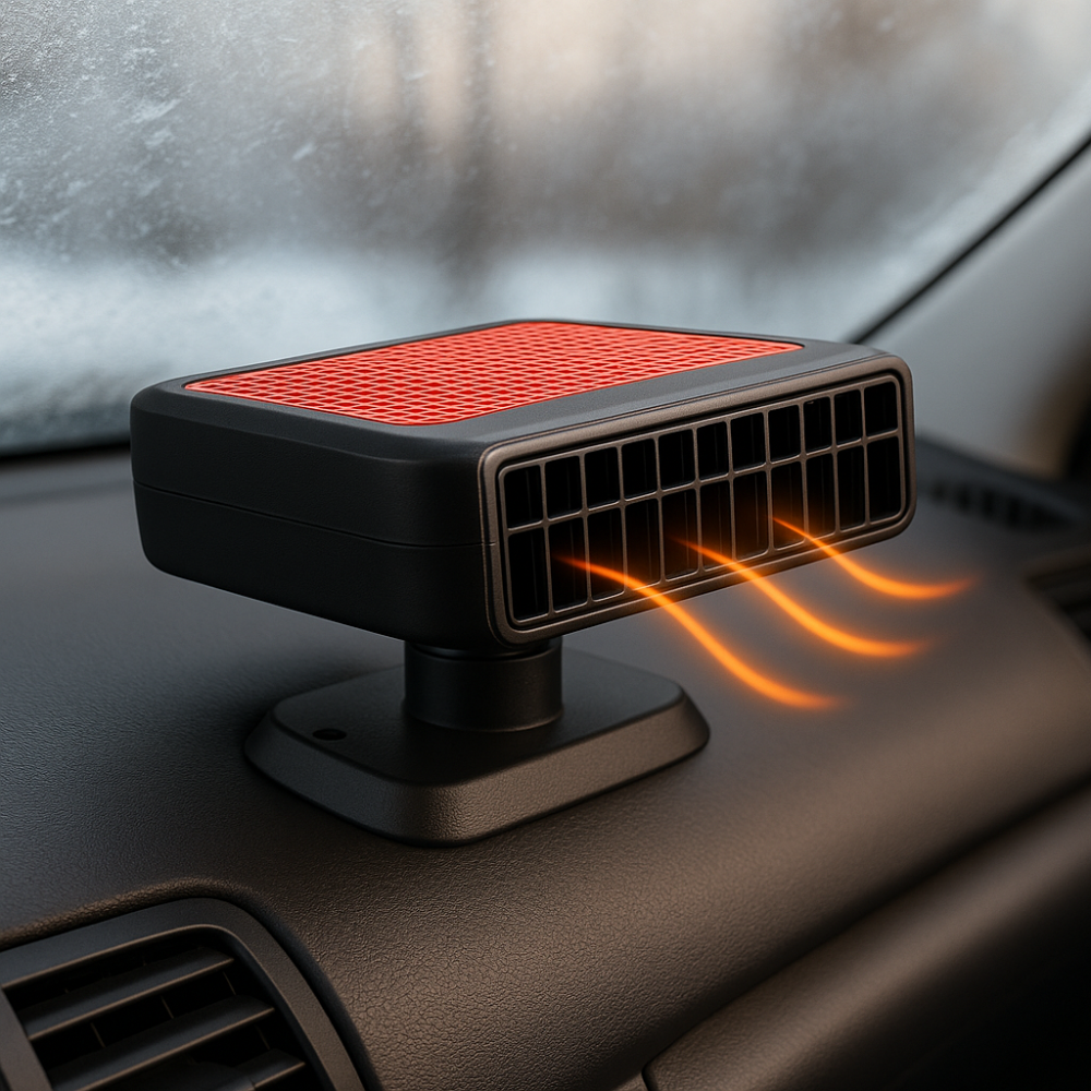 Portable Car Heater | 12V Windshield Defroster with Rapid Heating | Compact Design for Safe Winter Driving 6