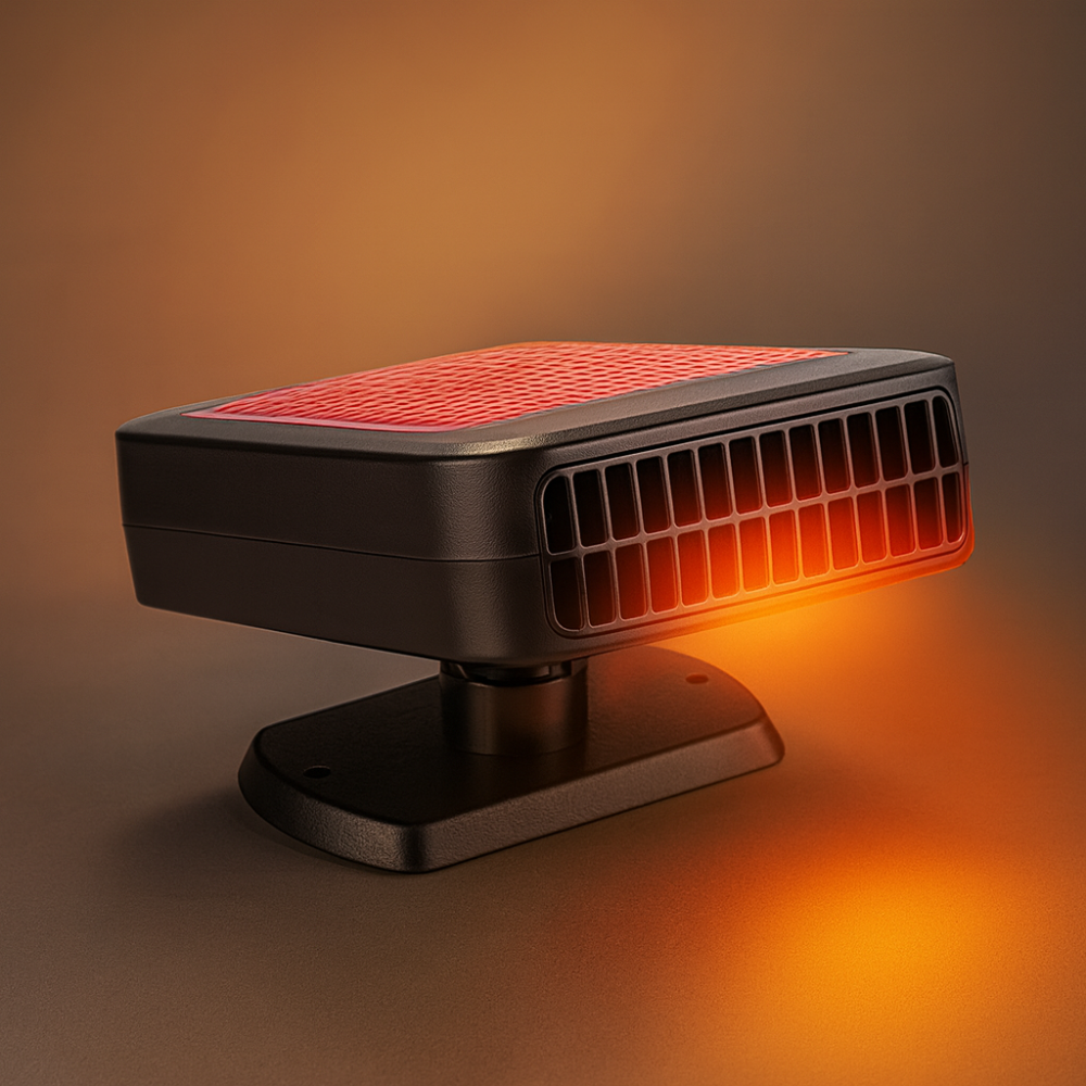 Portable Car Heater | 12V Windshield Defroster with Rapid Heating | Compact Design for Safe Winter Driving 7