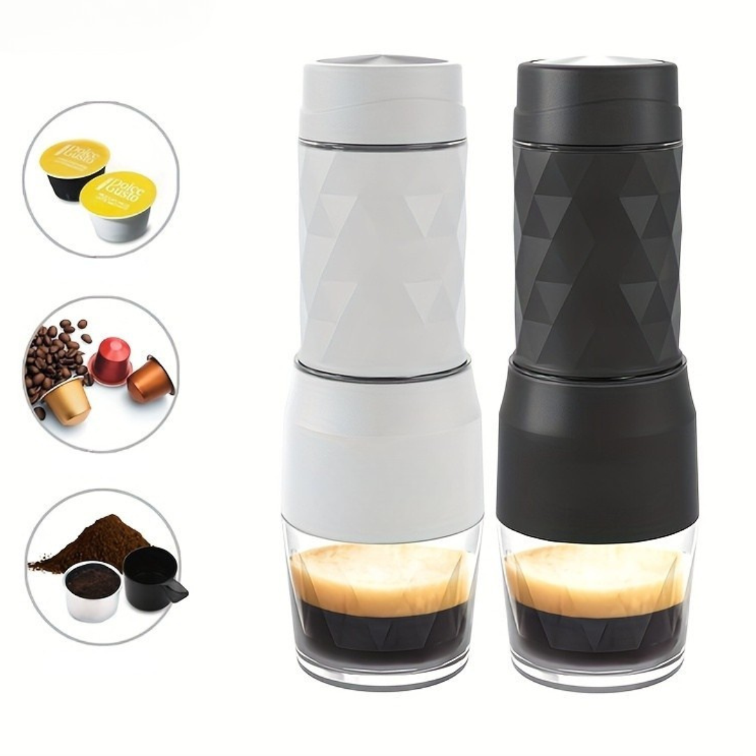Portable Coffee Maker | Manual Nespresso Machine with Compact Design | Brew Fresh Coffee Anywhere 2