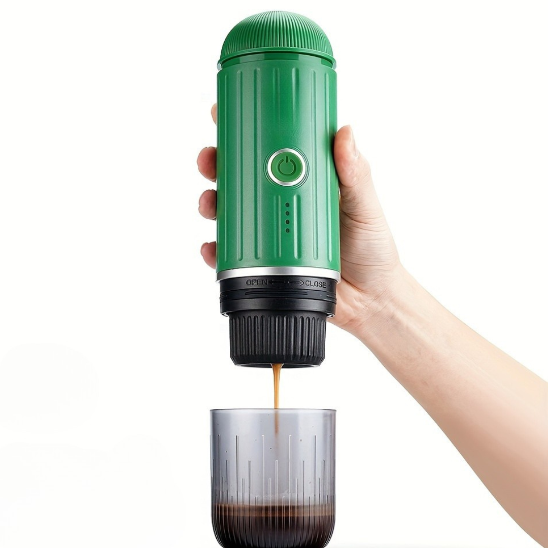 Portable Espresso Maker | Compact Travel Coffee Machine with USB Charging | Quick Heating for Fresh Coffee Anywhere 5