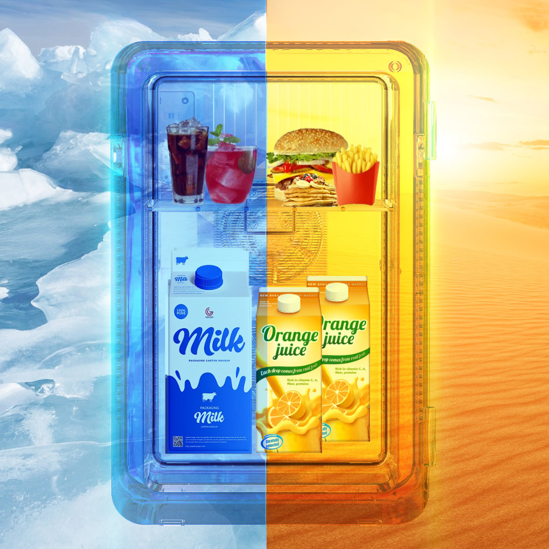 Portable Mini Fridge | 22L Cooler & Warmer with Dual Power Options | Compact Design for Home and Travel Use 8