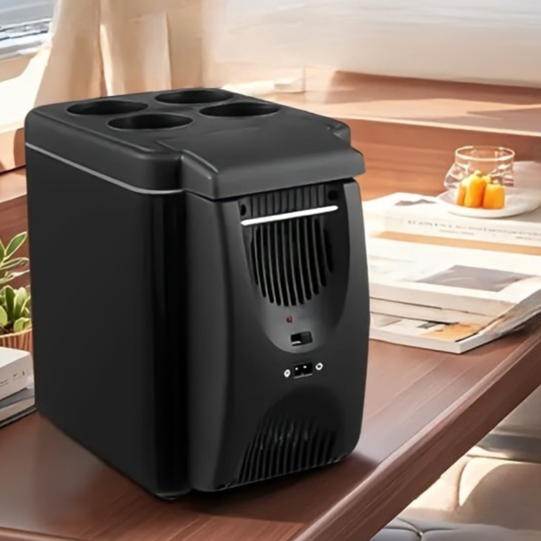 Portable Mini Fridge | Compact Design with Large Capacity for Road Trips and Camping 0
