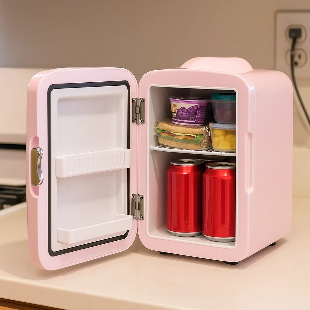 Portable Mini Fridge | Compact USB Cooler with Fast Cooling | Ideal for Travel and Desk Use 2