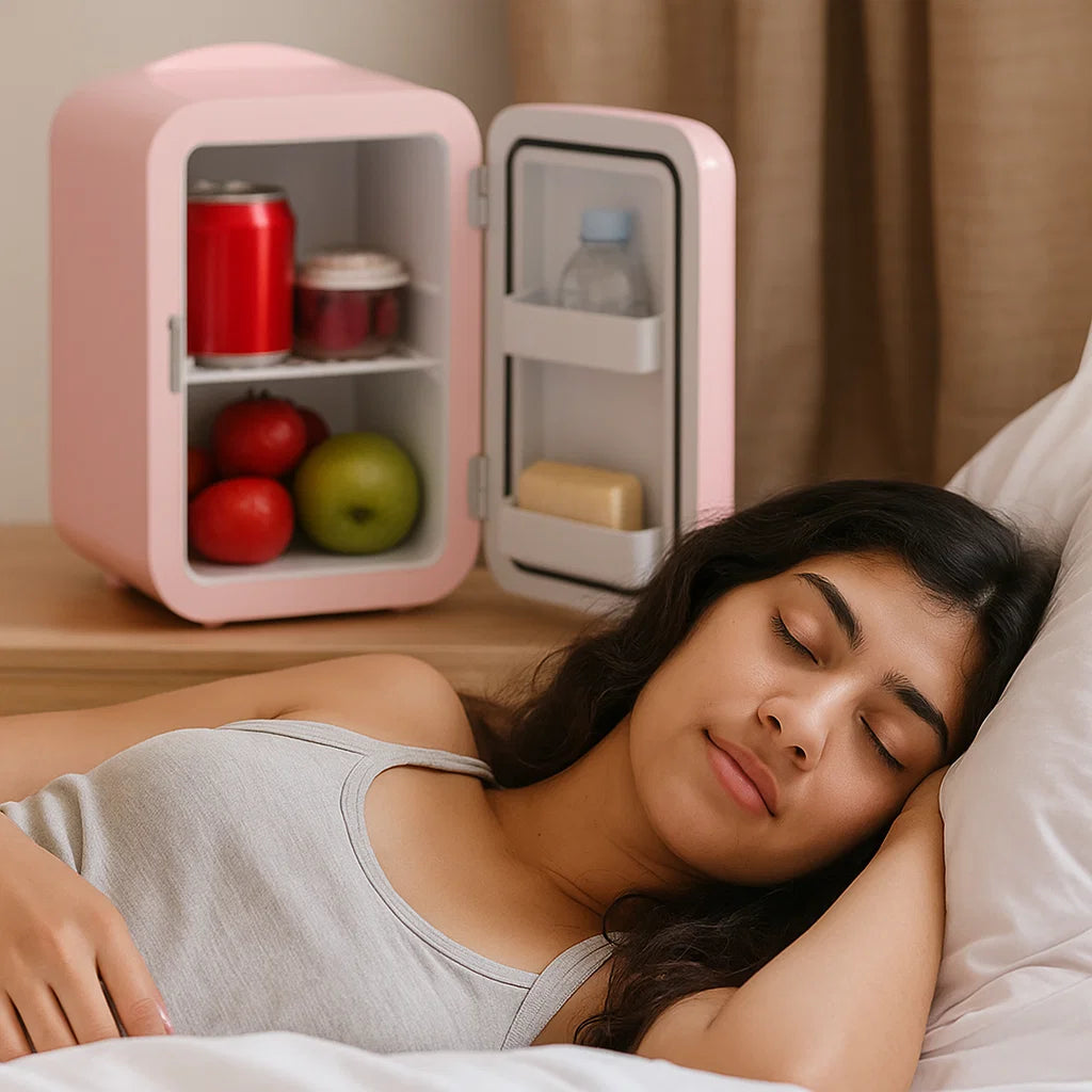 Portable Mini Fridge | Compact USB Cooler with Fast Cooling | Ideal for Travel and Desk Use 3
