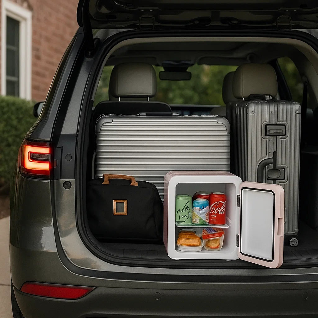 Portable Mini Fridge | Compact USB Cooler with Fast Cooling | Ideal for Travel and Desk Use 4