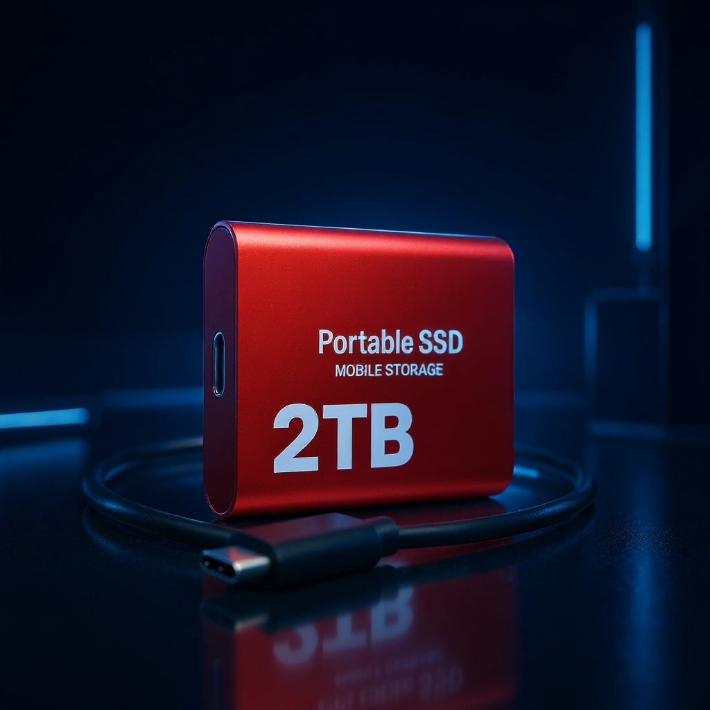Portable SSD External Hard Drive | 2TB with Fast Transfer Speed | Compact Design for Quick File Storage 9