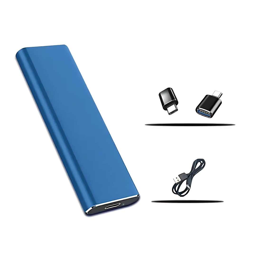 Portable SSD | 4TB External Hard Drive with Ultra Slim Design | Fast USB 3.1 Data Transfer for On-the-Go Storage 2