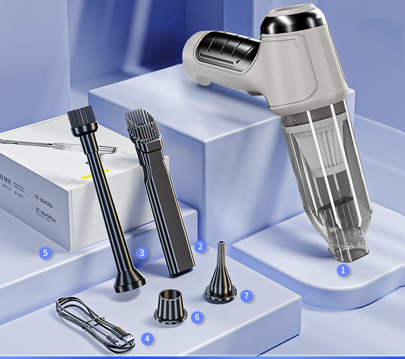PowerClean | Cordless Car Vacuum Cleaner with 1900PA Suction | Lightweight & Portable for Effortless Cleaning 1
