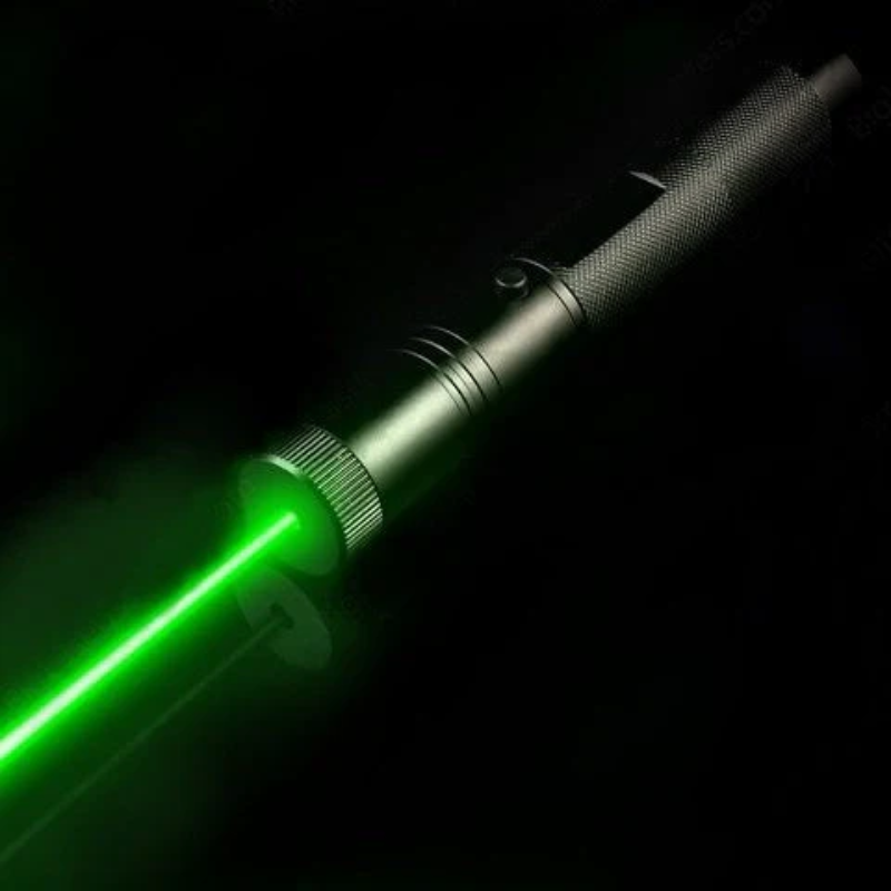Precision Laser Pointer | Powerful Green Laser Pen with Adjustable Focus | Long Range for Presentations and Stargazing 0