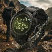 Rugged Explorer | Waterproof Smartwatch with Heart Rate Monitor | Durable Design for Active Lifestyles 0