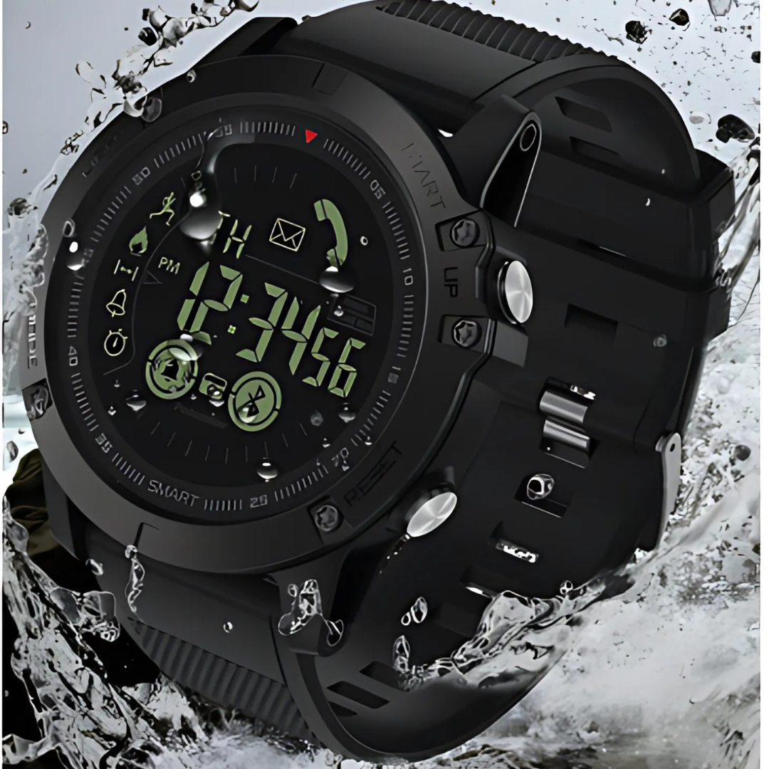 Rugged Explorer | Waterproof Smartwatch with Heart Rate Monitor | Durable Design for Active Lifestyles 2