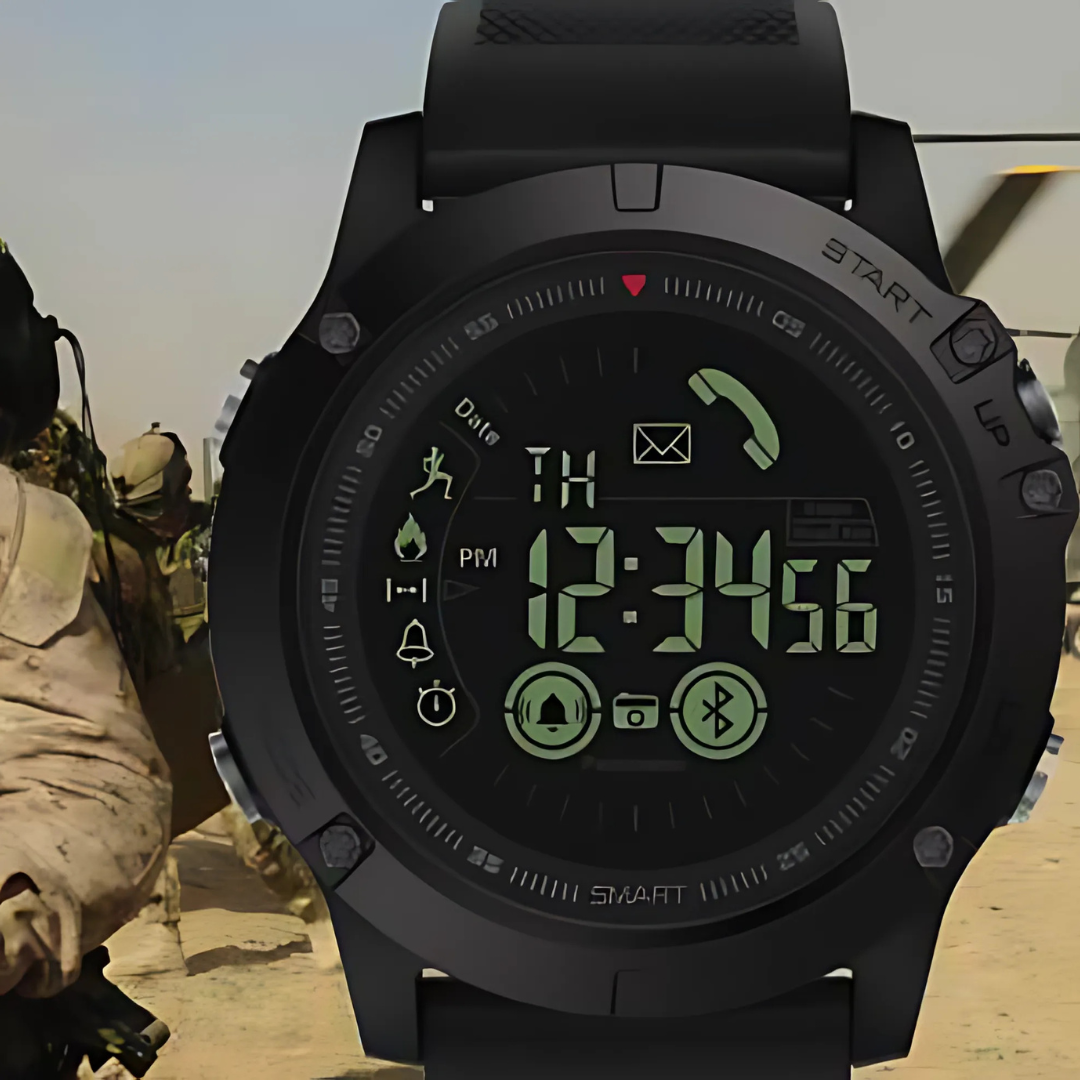 Rugged Explorer | Waterproof Smartwatch with Heart Rate Monitor | Durable Design for Active Lifestyles 3