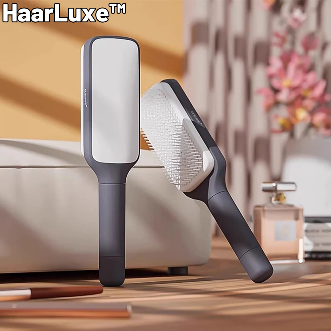 Self-Cleaning Hairbrush | Gentle Bristles for Effortless Hair Care and Healthy Growth 0