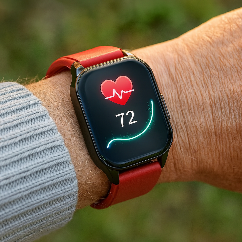 Senior Smartwatch | AMOLED Display with SOS Alert | Bluetooth Calling for Daily Wellness 1