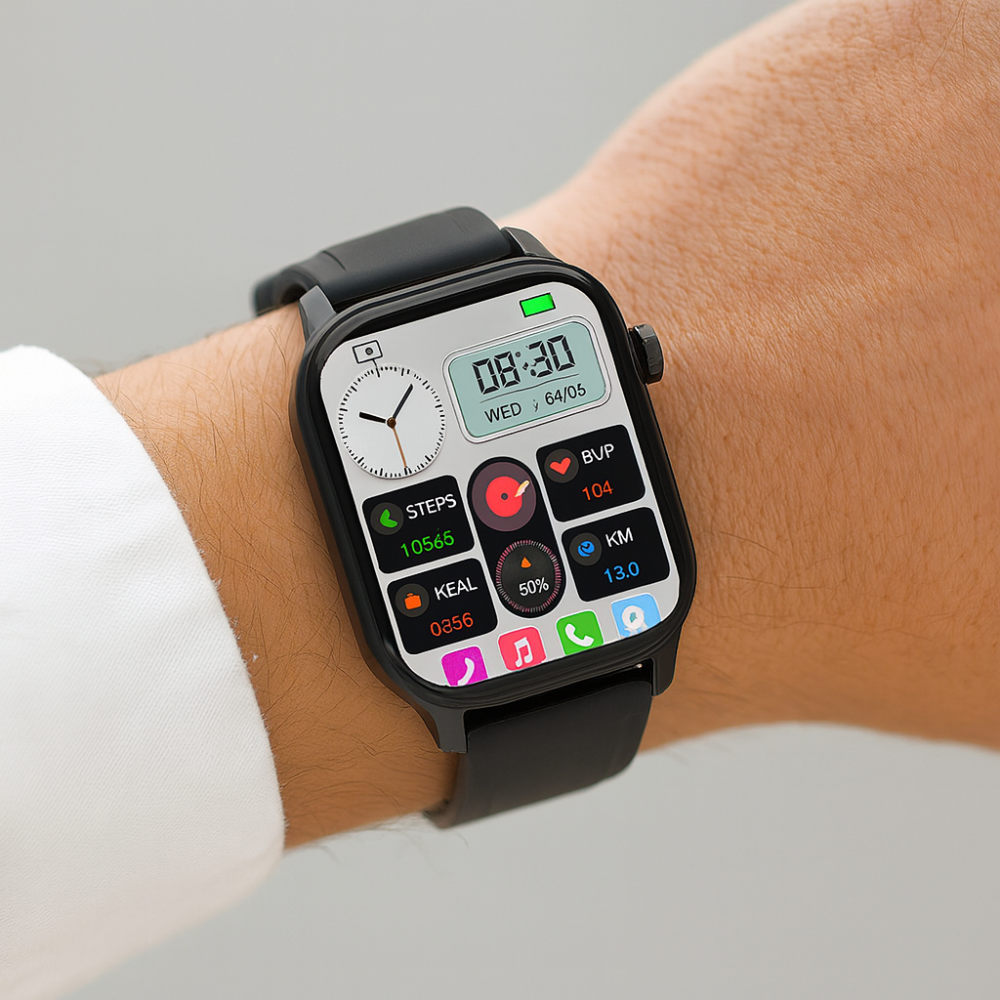 Senior Smartwatch | AMOLED Display with SOS Alert | Bluetooth Calling for Daily Wellness 3