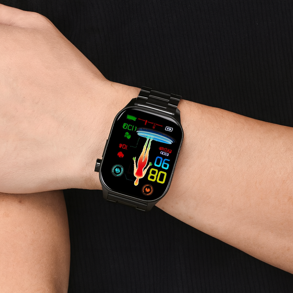 Senior Smartwatch | AMOLED Display with SOS Alert | Bluetooth Calling for Daily Wellness 6