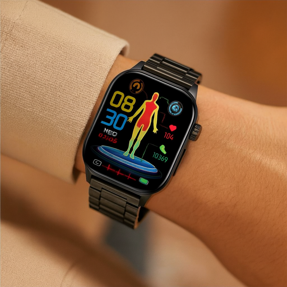 Senior Smartwatch | AMOLED Display with SOS Alert | Bluetooth Calling for Daily Wellness 7