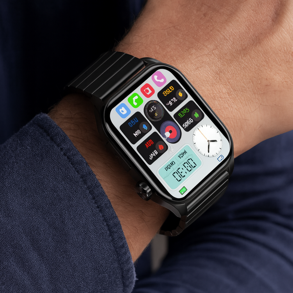 Senior Smartwatch | AMOLED Display with SOS Alert | Bluetooth Calling for Daily Wellness 8
