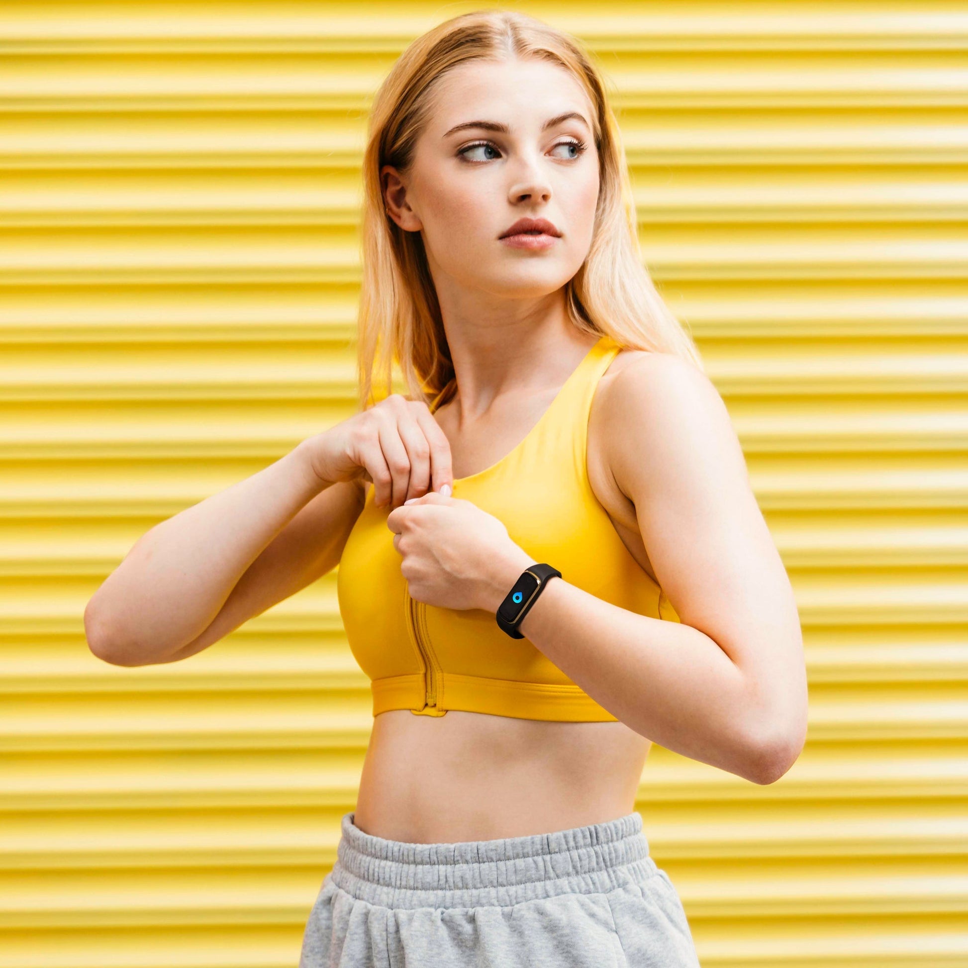 Sleek Fitness Tracker | Heart Rate Monitor with Music Control | Lightweight Design for All-Day Comfort 2